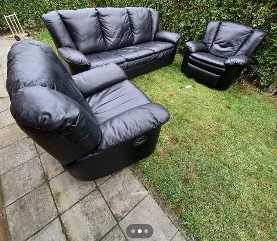 Used sofa set